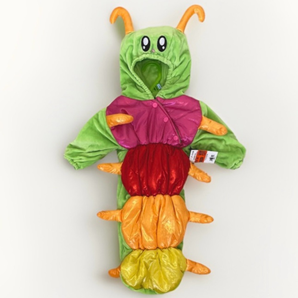 Caterpillar one piece Halloween costume 
Baby  size 0-6 Months
